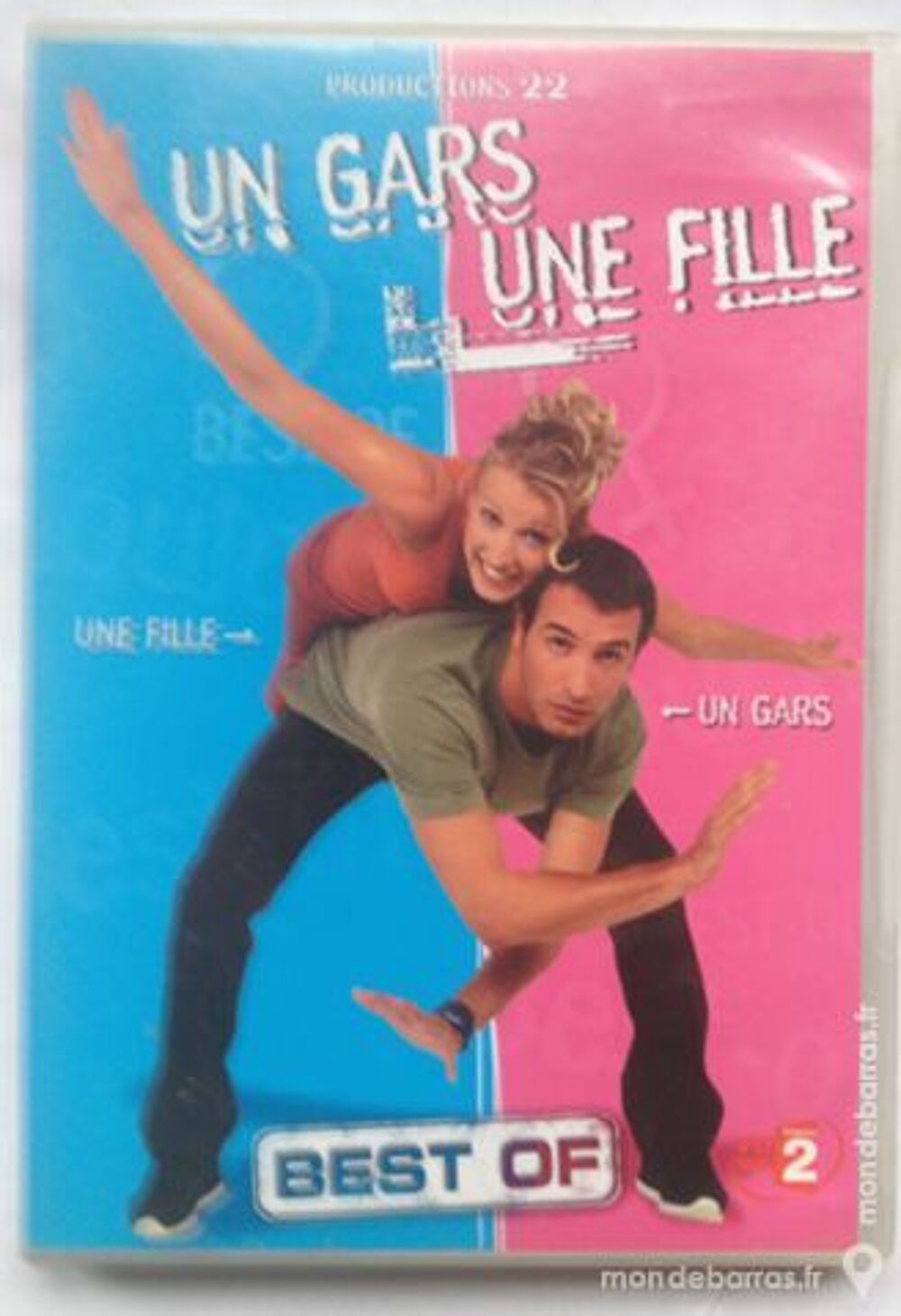 DVD vid&eacute;o un gars une fille DVD et blu-ray