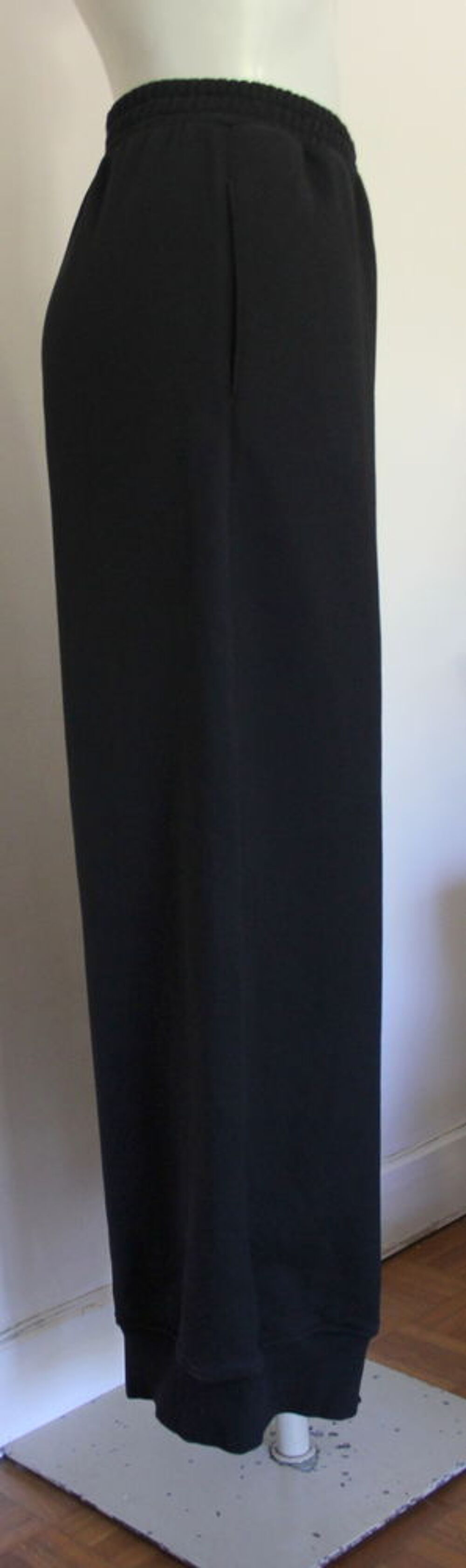 Jogging noir split leg MM6 MAISON MARGIELA T.S Vêtements