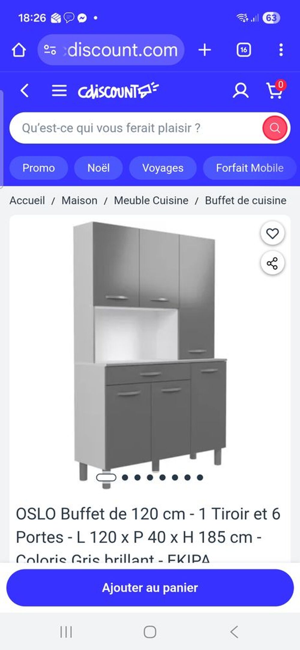 Buffet de cuisine Meubles