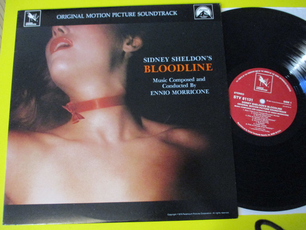 ENNIO MORRICONE LIENS DE SANG BLOODLINE US LP 33 TOURS CD et vinyles