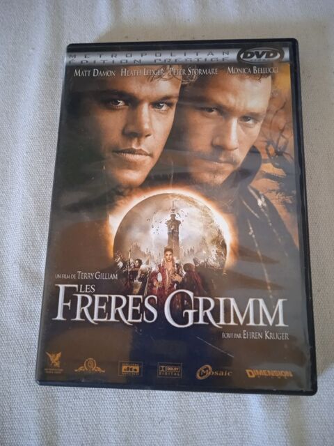 DVD Les Fr�res Grimm
2005
Excellent �tat
En Fran�ais
Mult 10 Talange (57)
