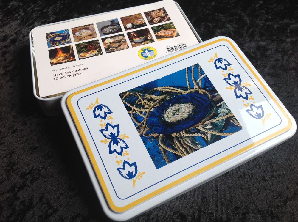 CARTES POSTALES BRETAGNE CUISINE 10 CARTES et ENVELOPPES Env 