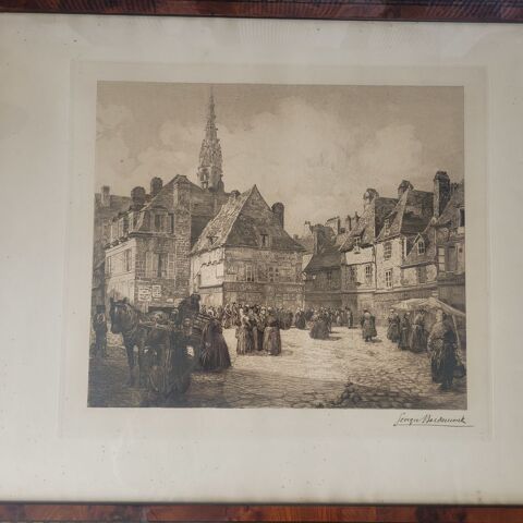 GRAVURES / HUILES / BRETAGNE 260 Poitiers (86)