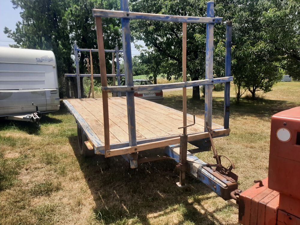 une remorque bois Bricolage