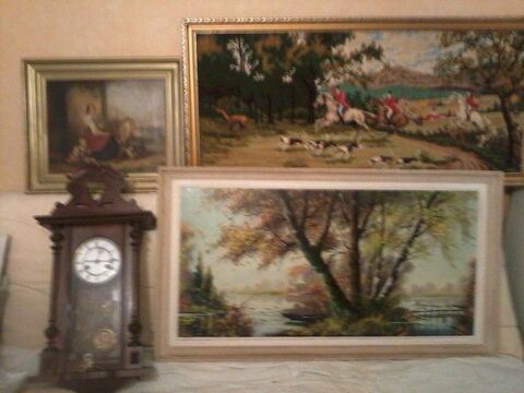 Tapisserie, peintures et pendule au choix 0 Prigueux (24)
