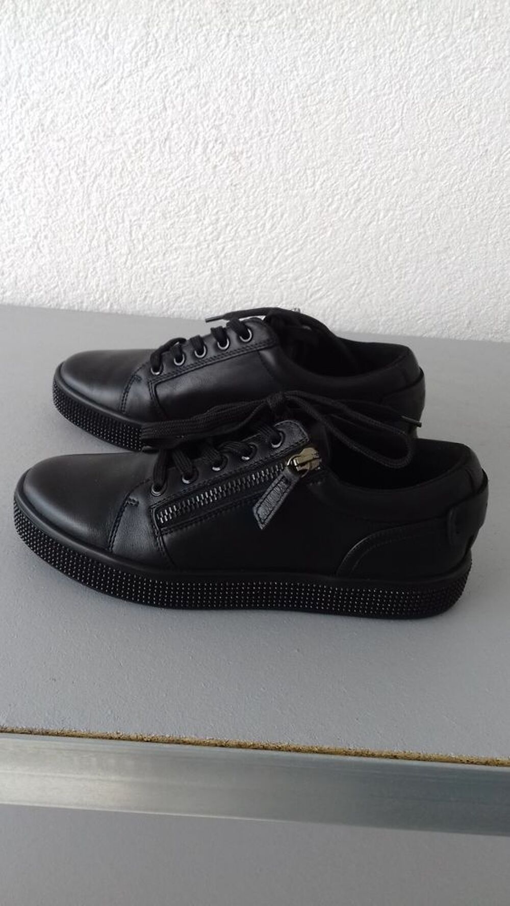  CHAUSSURES GEOX NOIRES CUIR Chaussures