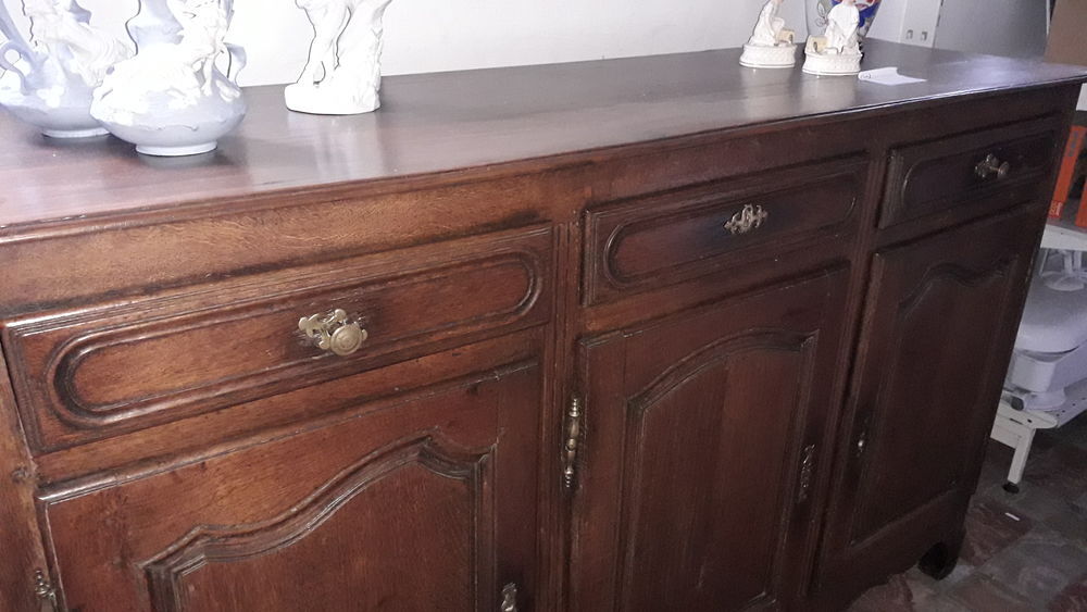 BAHUT / BUFFET Haut -Ancien en Ch&ecirc;ne Meubles