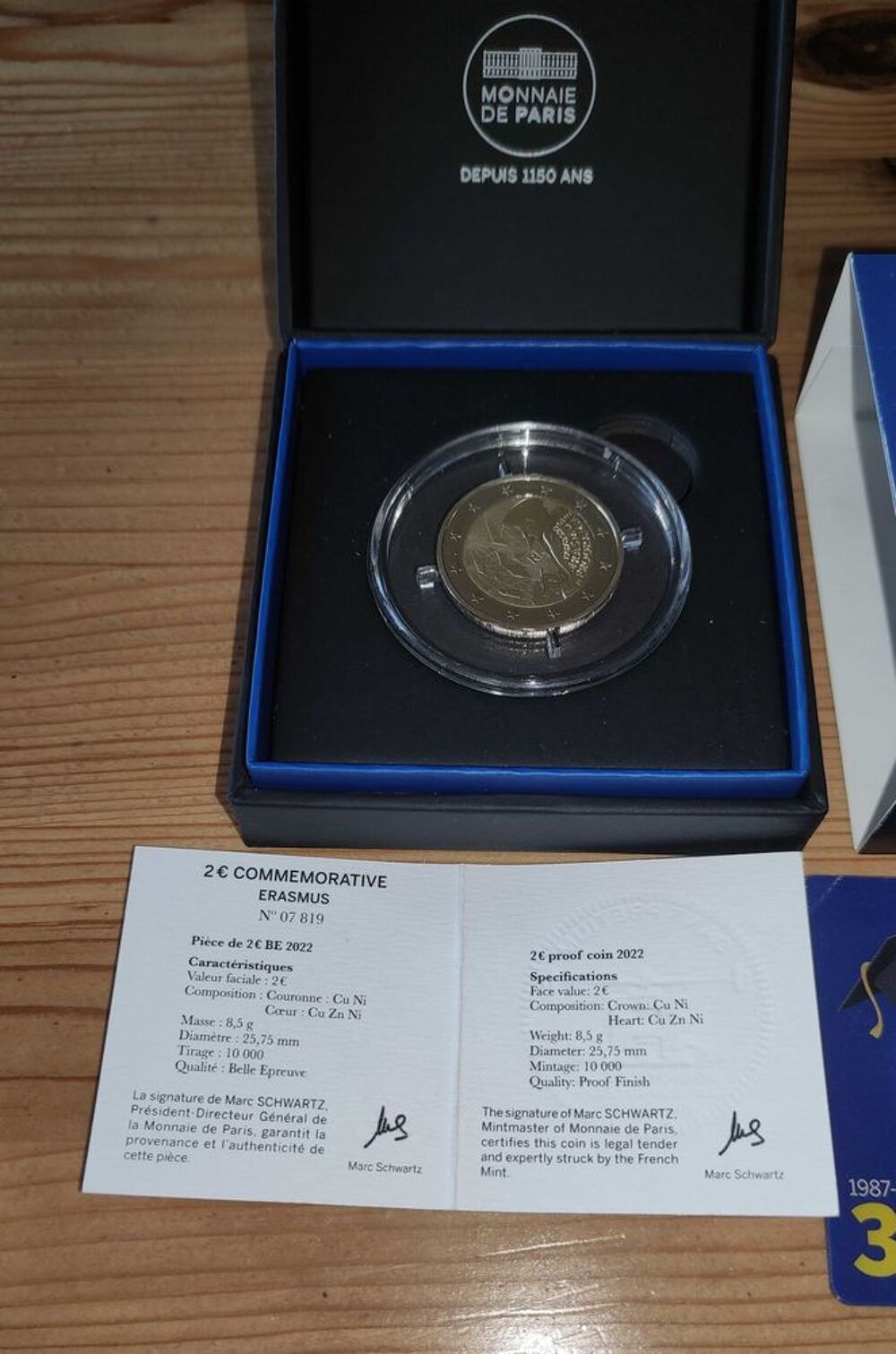 2 Euros Erasmus 