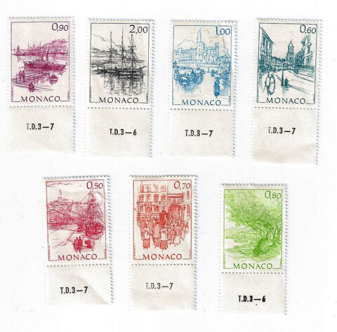 Timbres originaux Monaco 8 Nice (06)