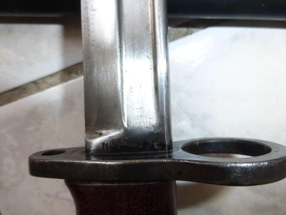 Baionnette Anglaise N&deg; 7 pour STEN MKV et Lee Enfield 