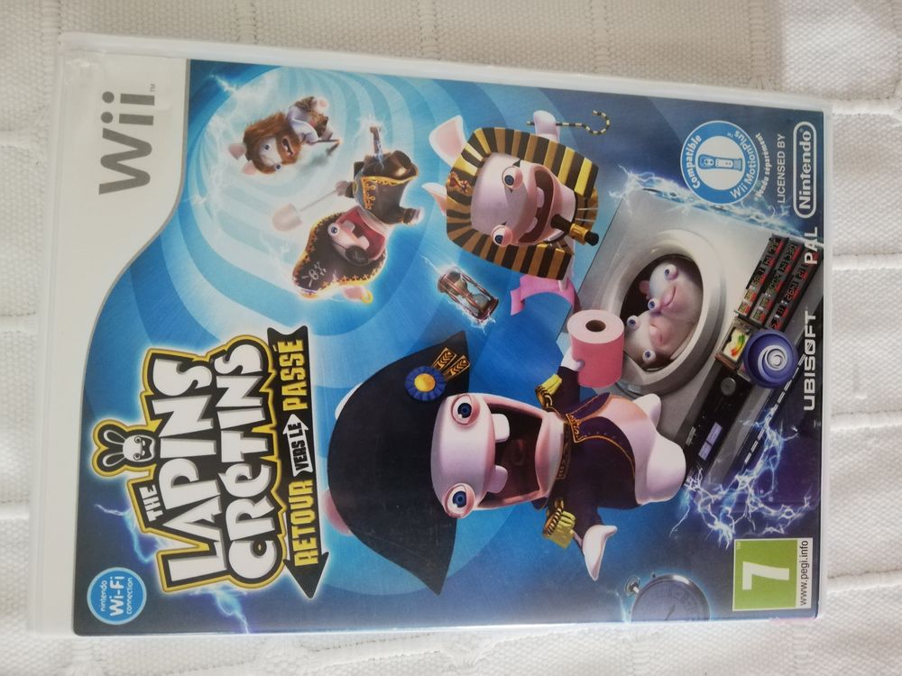  jeux de WII lapins cr&eacute;tins Consoles et jeux vid�os