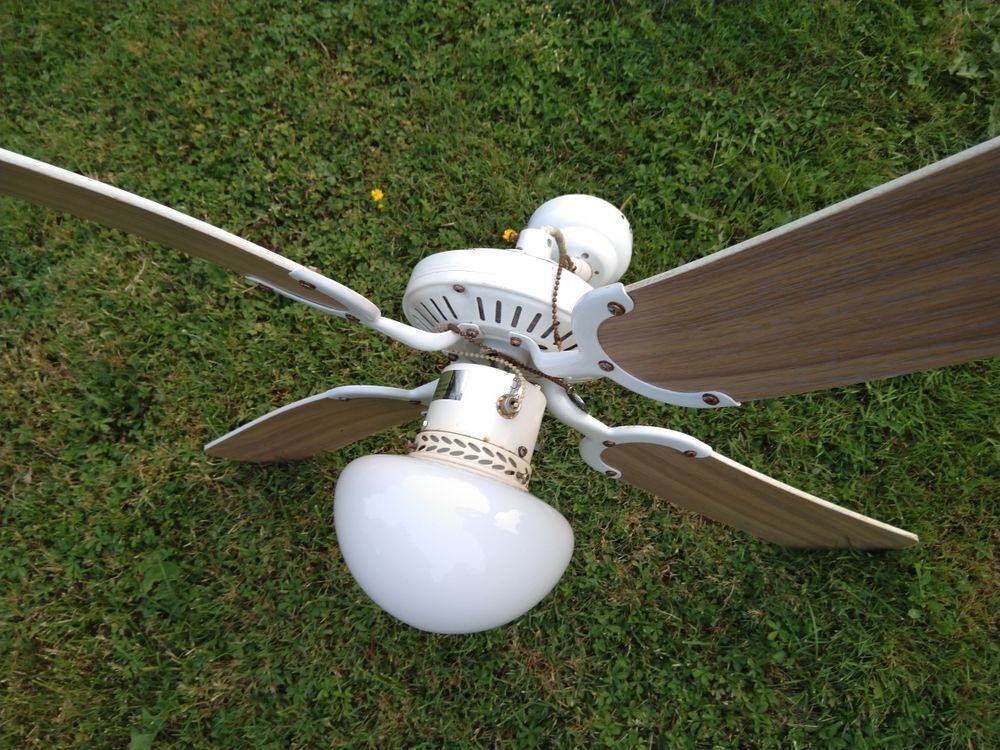 luminaire ventilateur. Bricolage