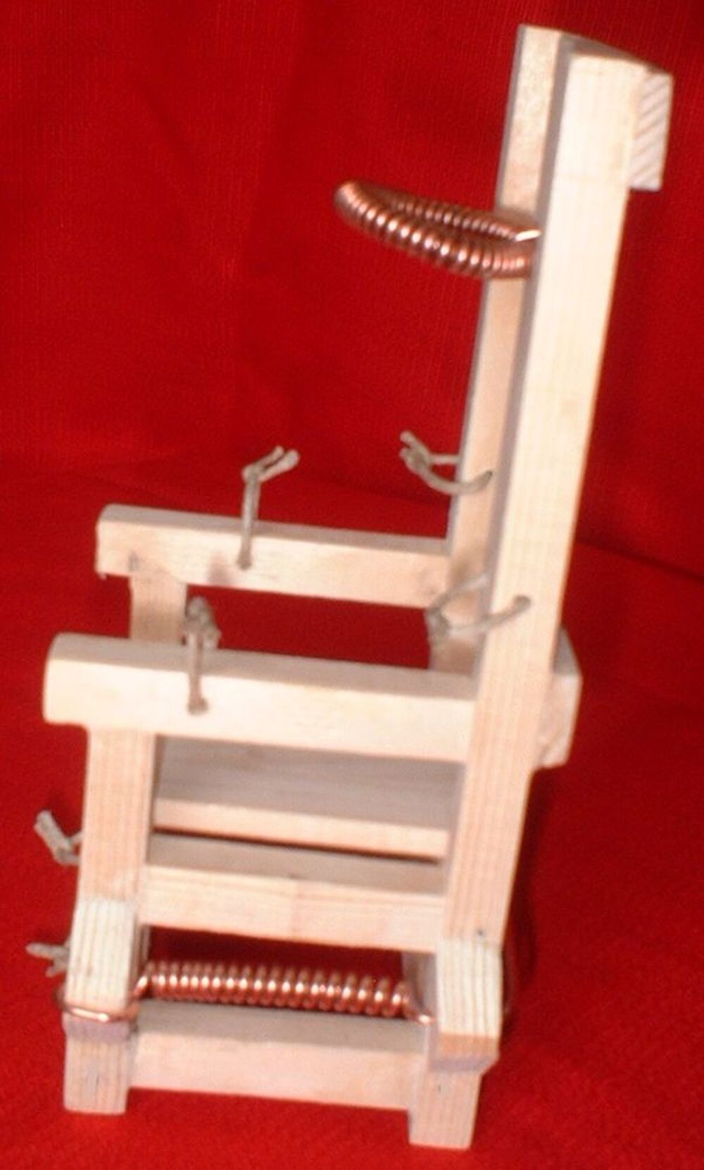 Maquette de chaise &eacute;lectrique 