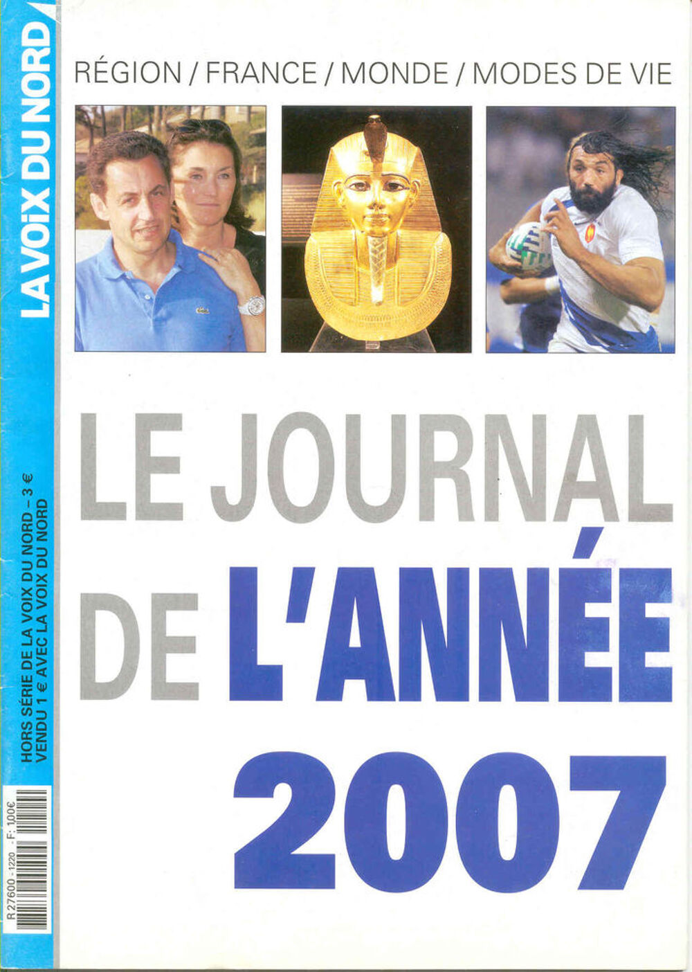 Journal de l'ann&eacute;e Voix du Nord 2007 Livres et BD