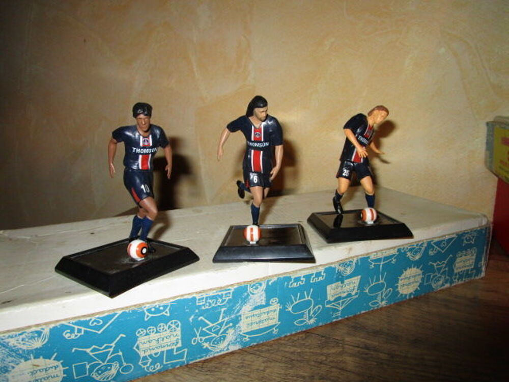 lot figurine footballeur thierry henry bats coupet papin 