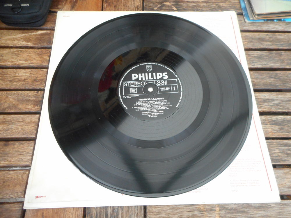 Vinyl Francis Lalanne "Celle qui m'a emmen&eacute;" CD et vinyles
