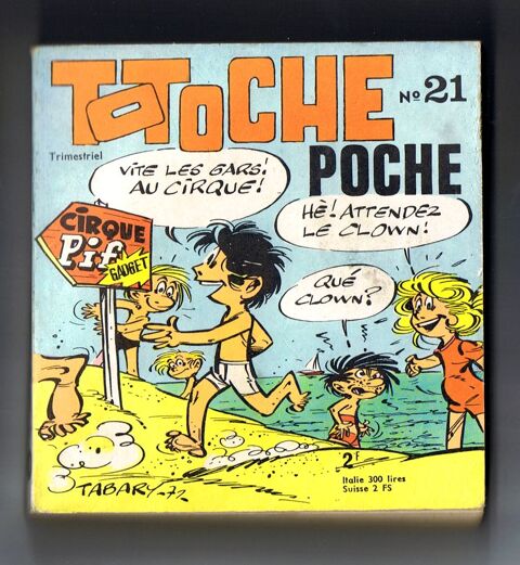 Totoche poche 21 - Tabary - �ditions Vaillant - 1971 10 Argenteuil (95)