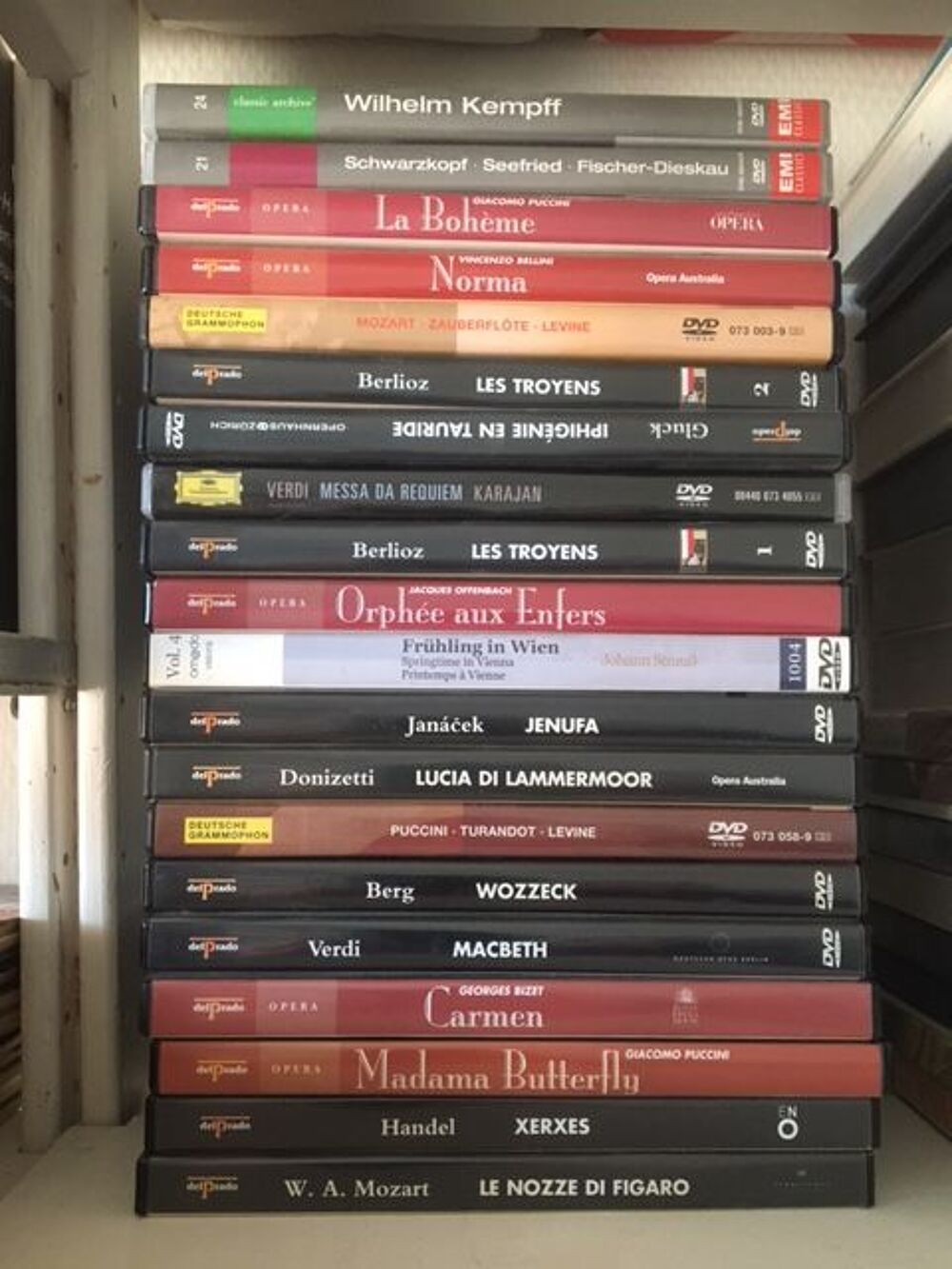 DVD GRANDS OPERAS DVD et blu-ray