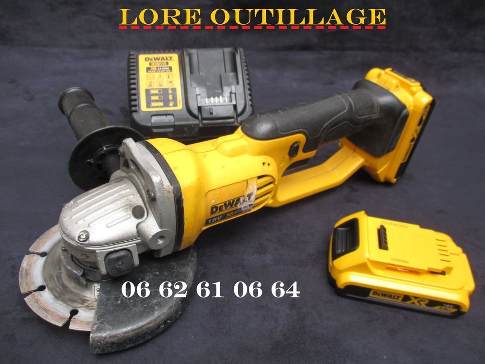 DEWALT DCG412 - Meuleuse - Disqueuse Bricolage