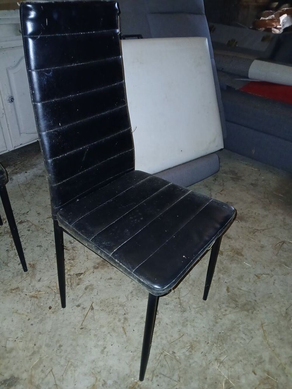 Lot de 3 chaises noires Meubles