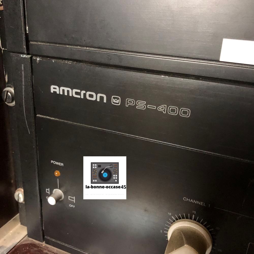 ampli Amcron PS 400 Crown Audio et hifi