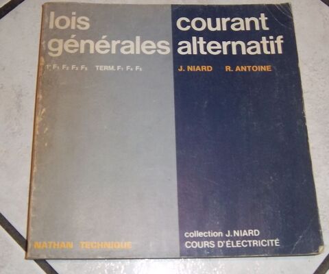 Lois g�n�rales courant alternatif Niard Antoine 12 Colombier-Fontaine (25)