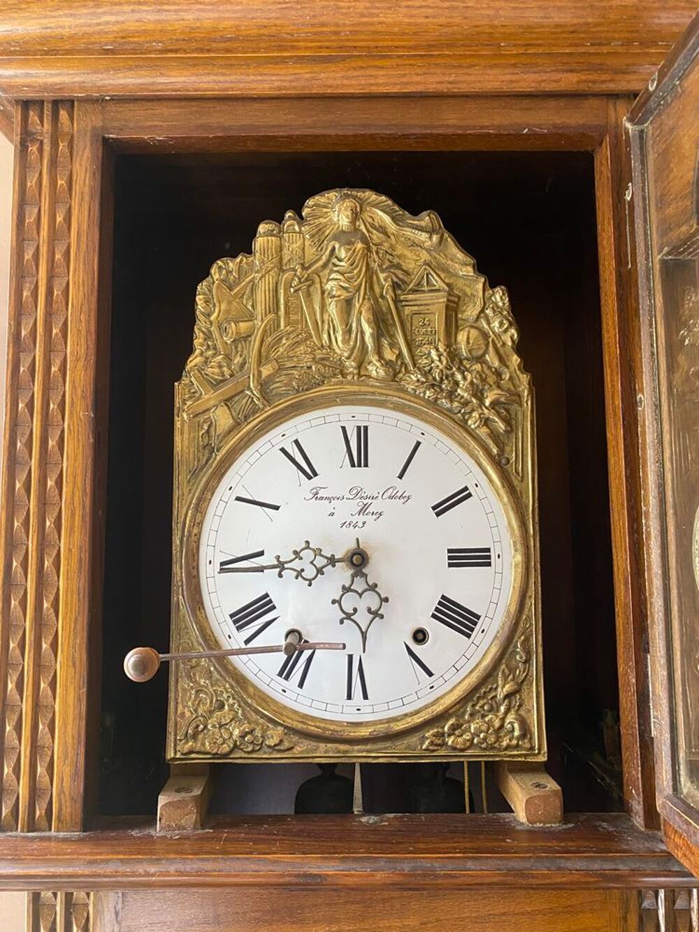 Pendule Comtoise style basque Meubles