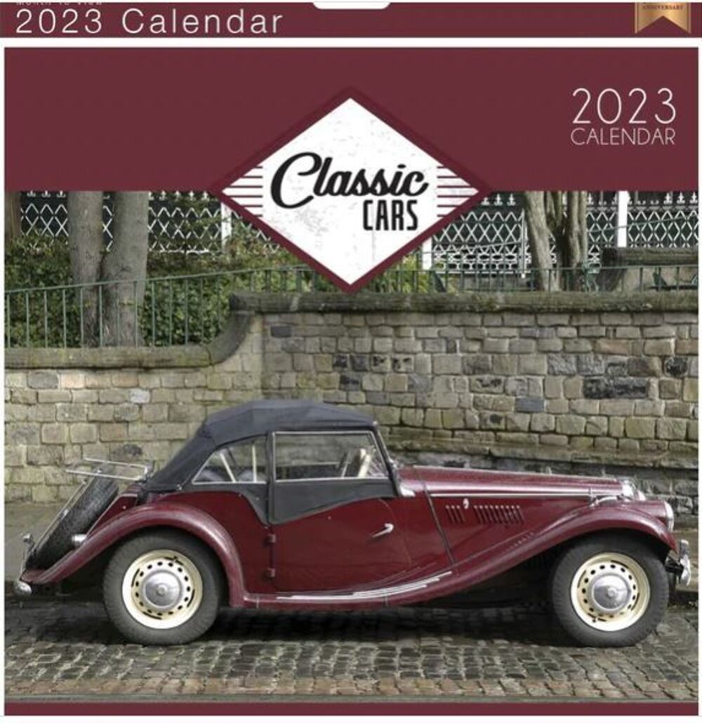 2023 calendar CLASSIC CARS - Tallon (neuf) 