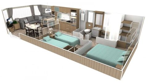 Mobil-Home Mobil-Home 2017 occasion Onzain 41150