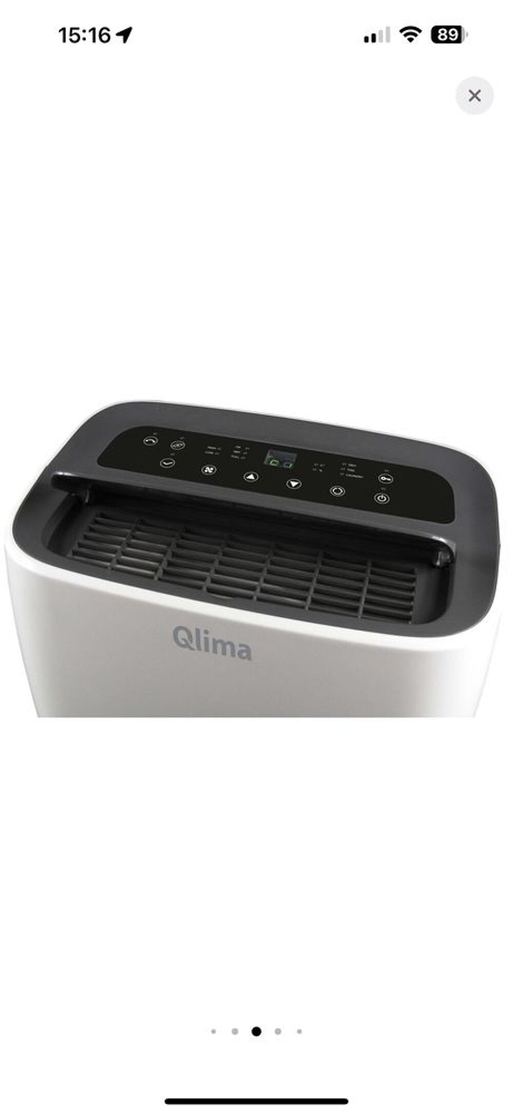 D&eacute;shumidificateur d'air. Electroménager