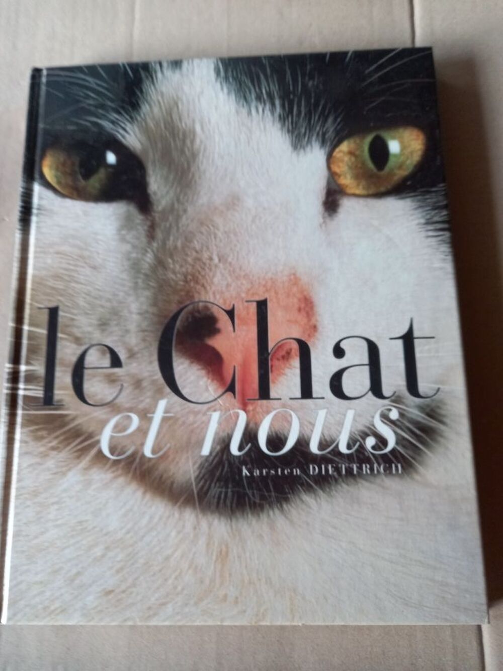 Livre Le chat et nous Livres et BD