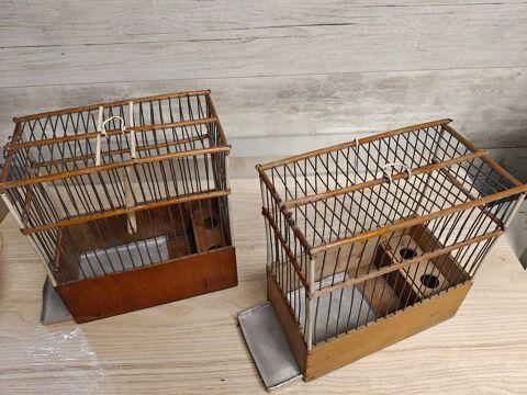 Cage artisanale de transport pour oiseau 15 75013 Paris