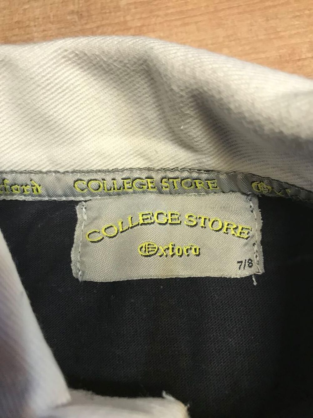 Polo manches longues enfant gar&ccedil;on " Oxford - col V�tements enfants