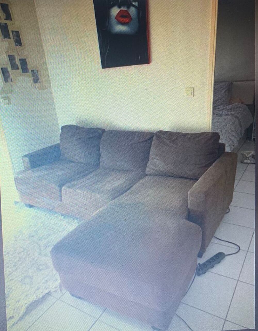 Canap&eacute; d'angle maison du monde Meubles