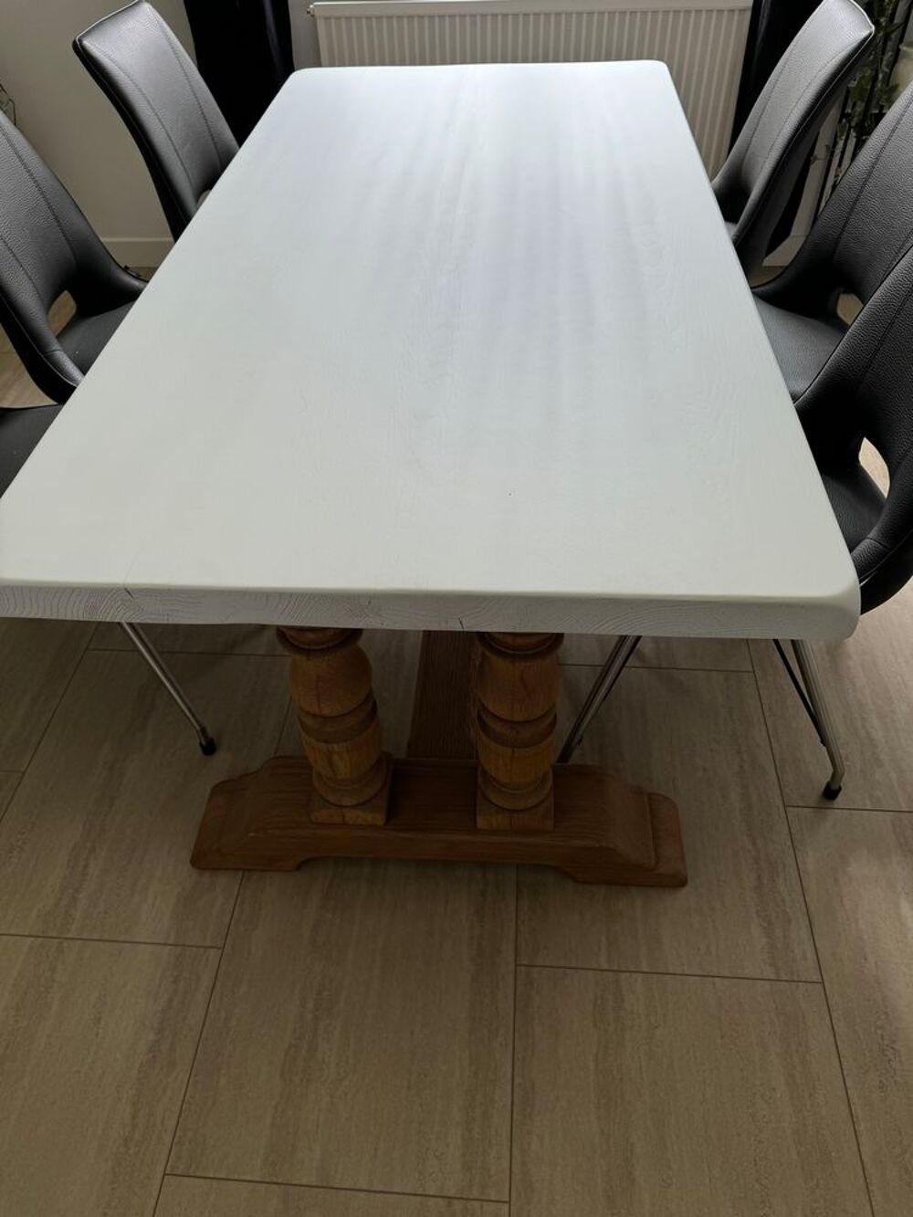 TABLE SALLE A MANGER + 6 CHAISES Meubles