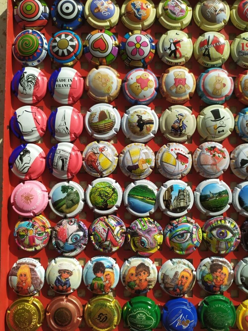 capsules de Champagne 