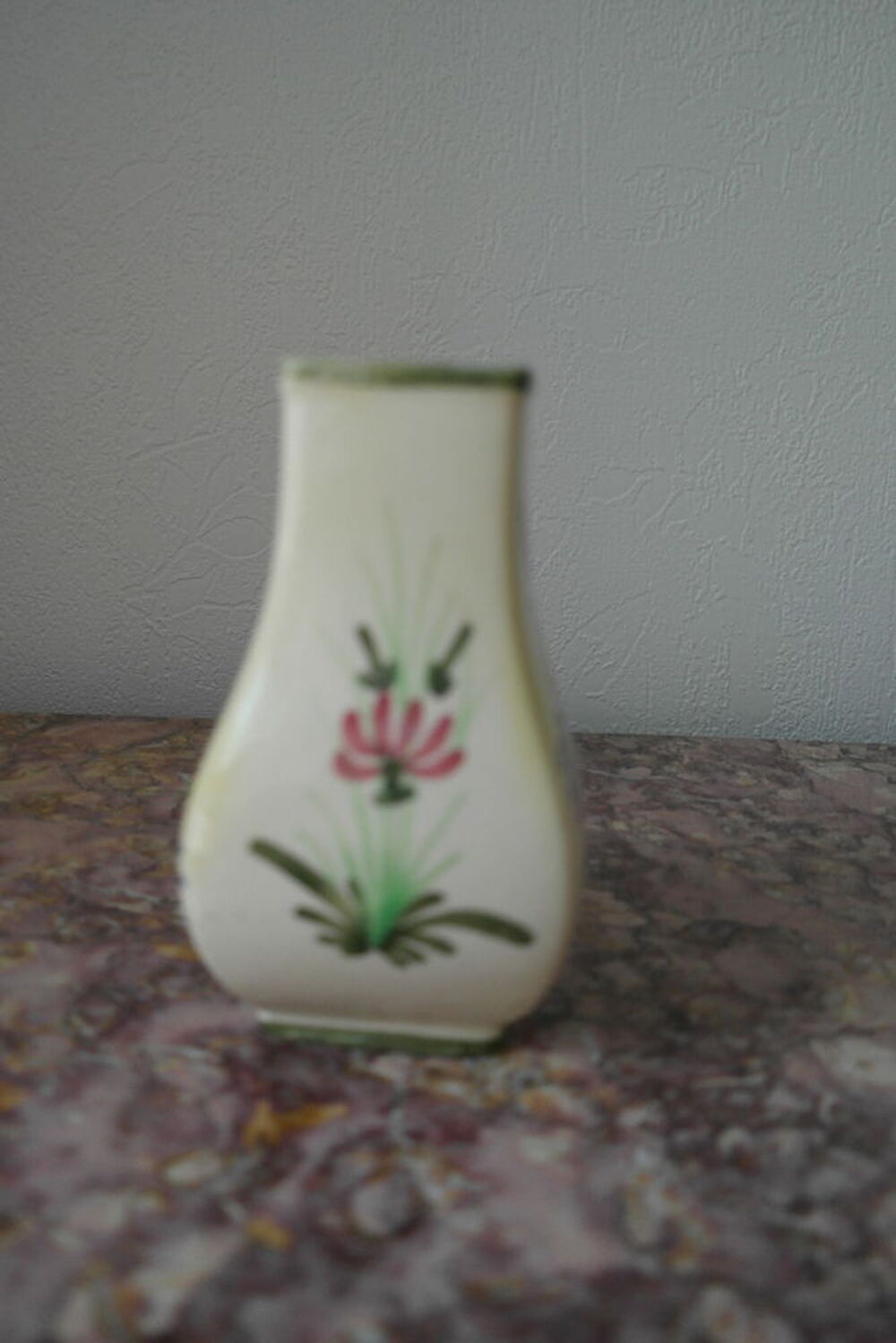 Petit vase Saint Cl&eacute;ment d&eacute;cor floral Art d&eacute;co Décoration