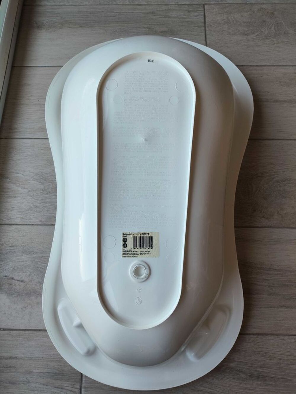 baignoire b&eacute;b&eacute;+ pied girafe Pu�riculture