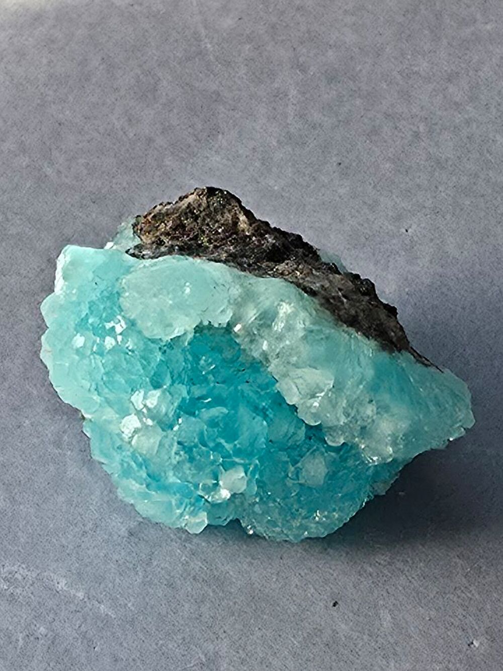 Pierre Naturelle H&eacute;mimorphite Turquoise Cristallis&eacute;e 2,5 cm 