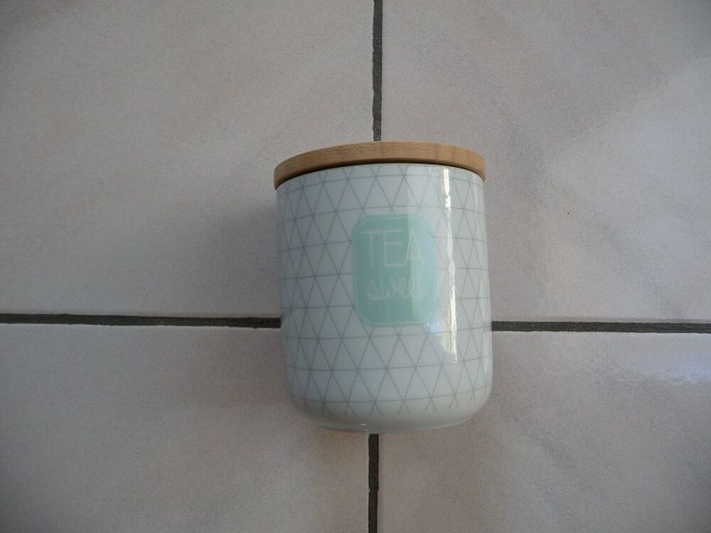 Pot Tea Sweet losanges gris Maisons du Monde - NEUF Décoration