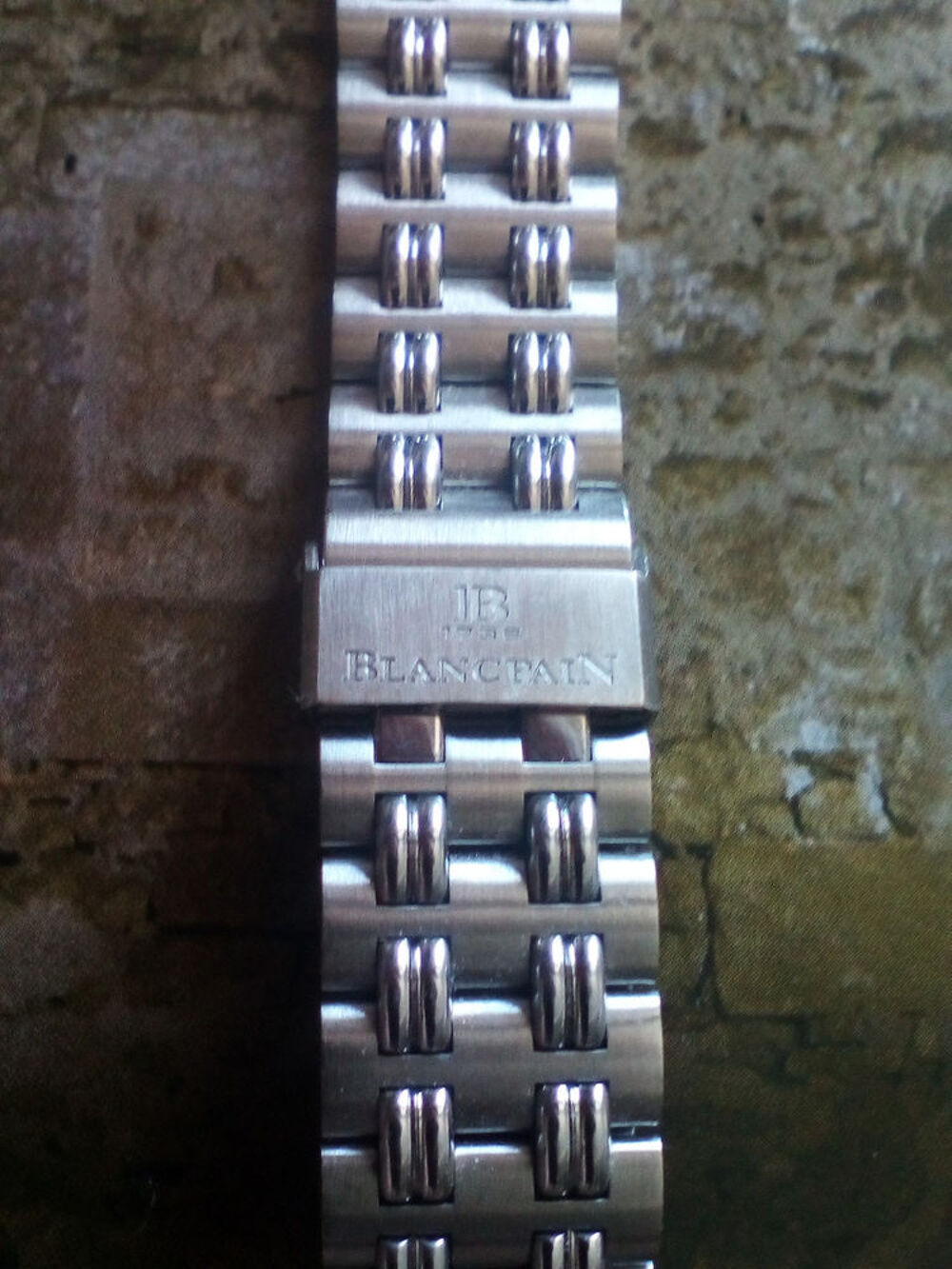 Bracelet acier BLANCPAIN pour mod&egrave;le Villeret ou autre NEUF Bijoux et montres