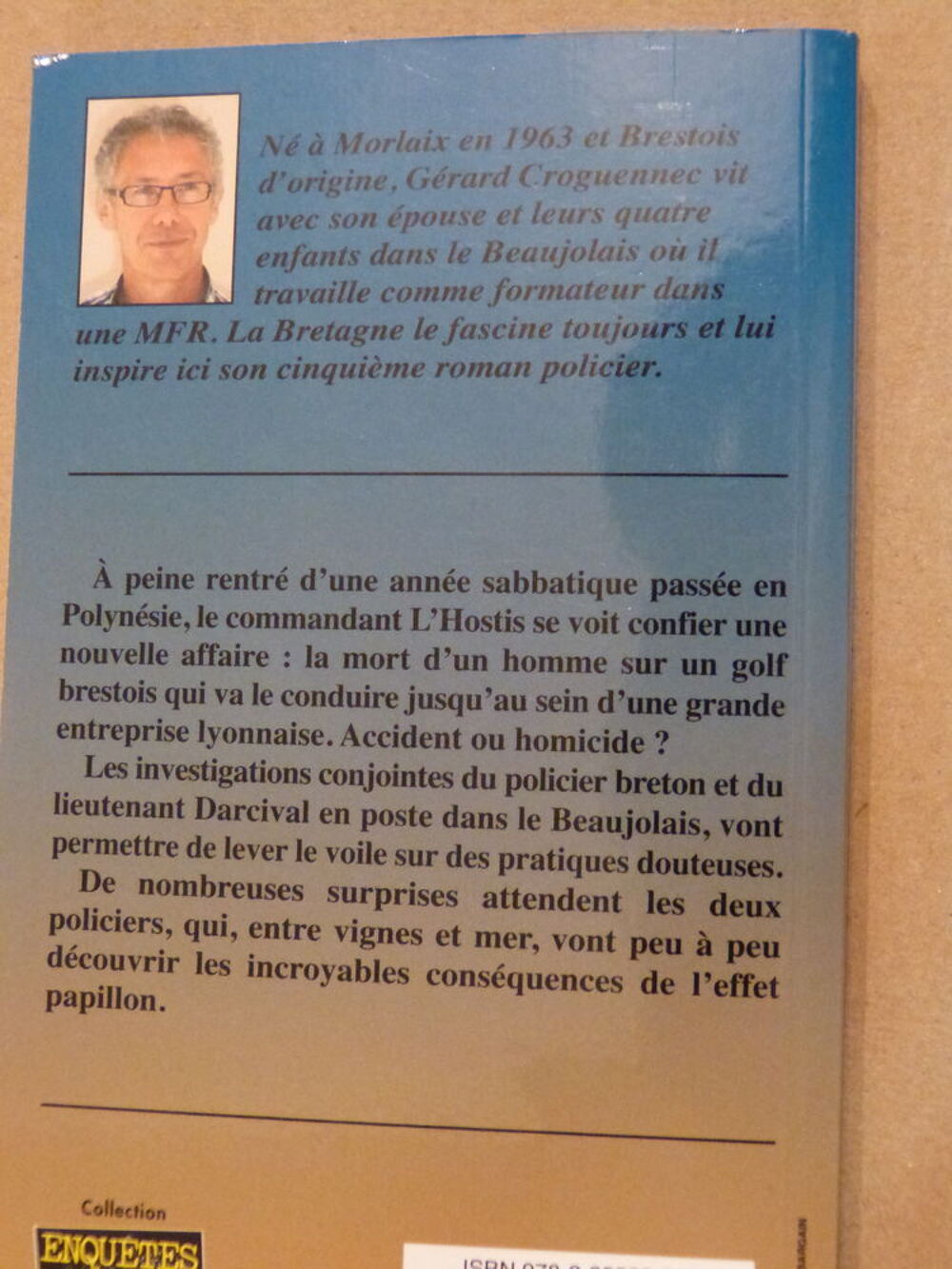 EFFET PAPILLON SUR LE BREST LYON policier BRETON BARGAIN Livres et BD