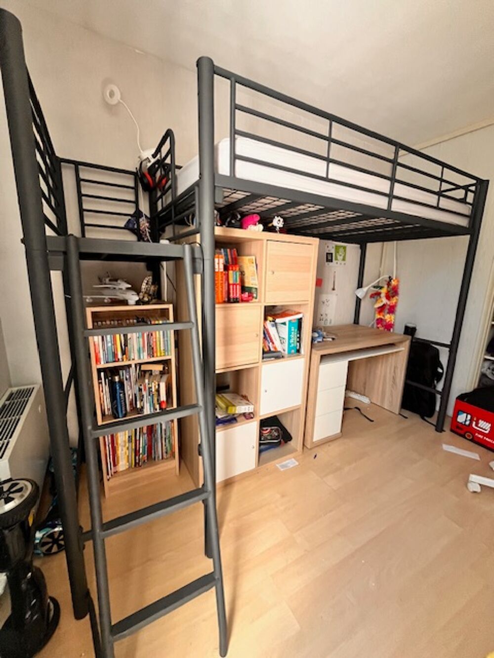 Lit mezzanine 1 place (90x190) Meubles