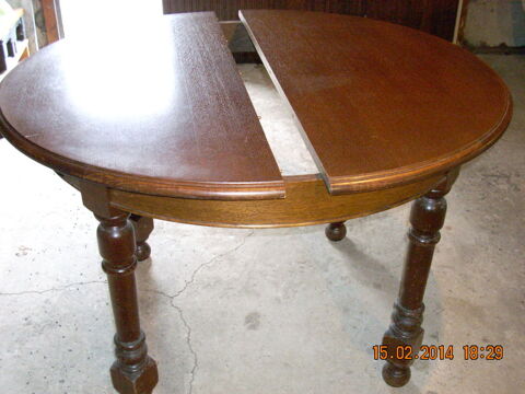 Table ronde en chne 120 Marsac-sur-l'Isle (24)