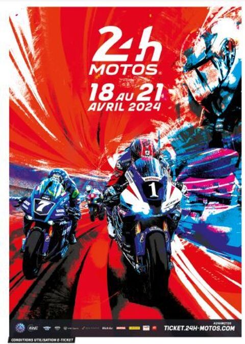 4 places pour les 4 jours 24H MOTO 60 Janz (35)