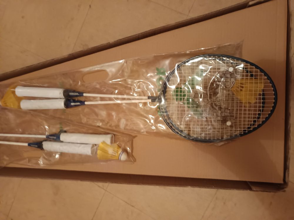 PAIRES DE RAQUETTES BADMINTON Jeux / jouets