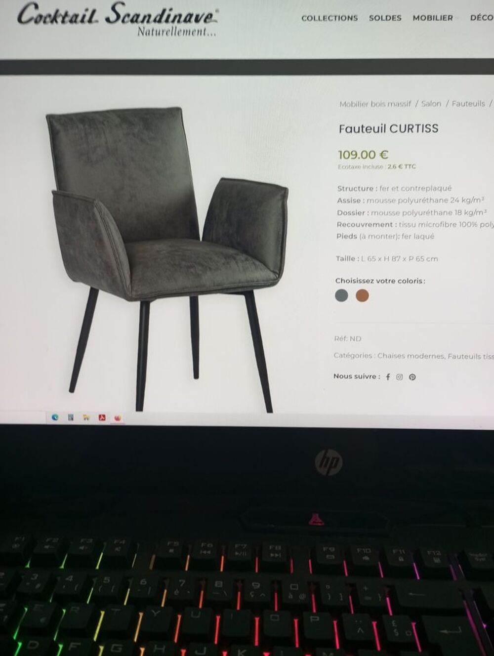 Fauteuils coktail scandinave 
9 fauteuils
Meubles