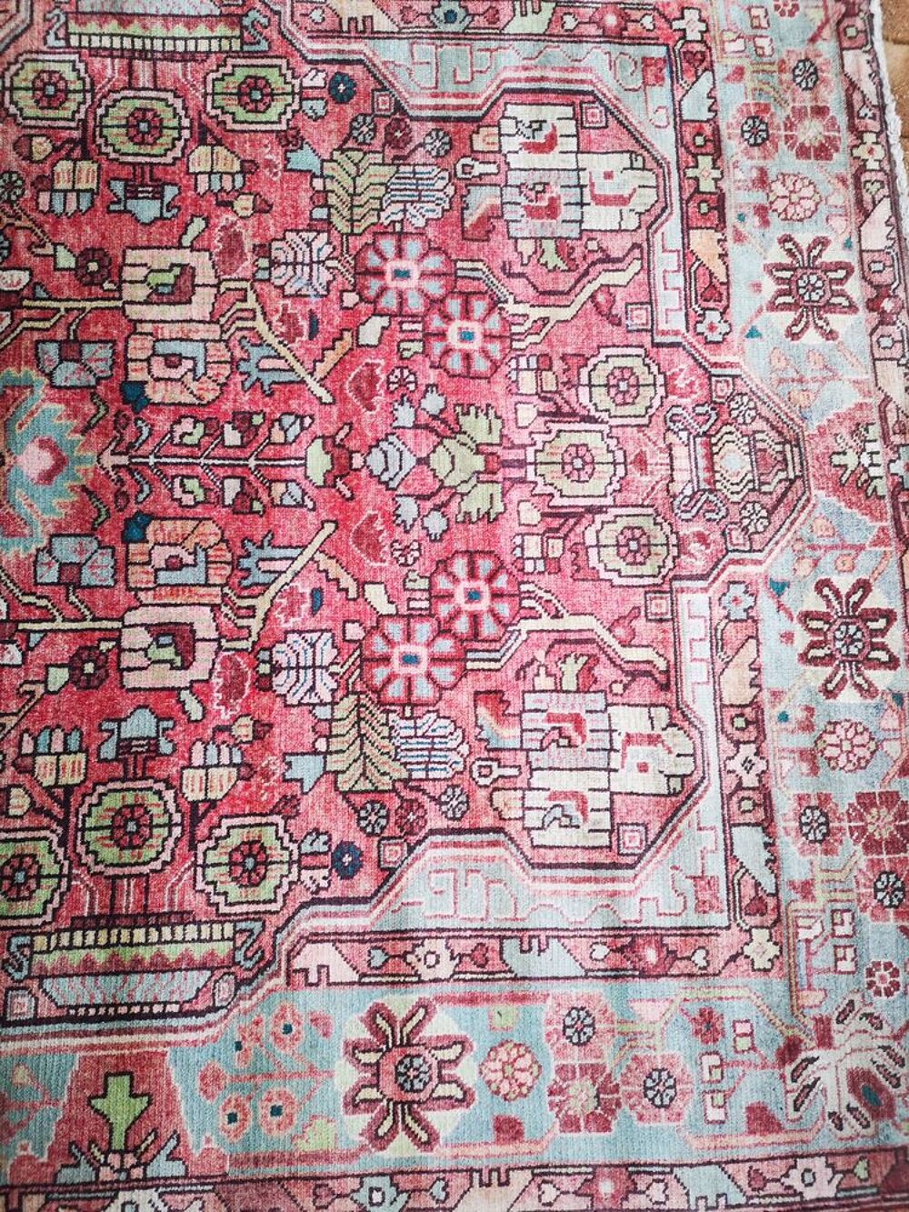 Grand tapis d'orient fait main Décoration