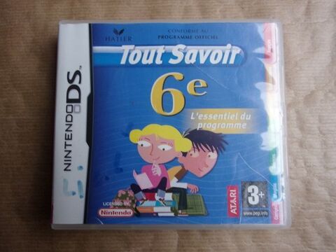 Jeu Nintendo DS Tout Savoir 6me 5 Montaigu-la-Brisette (50)