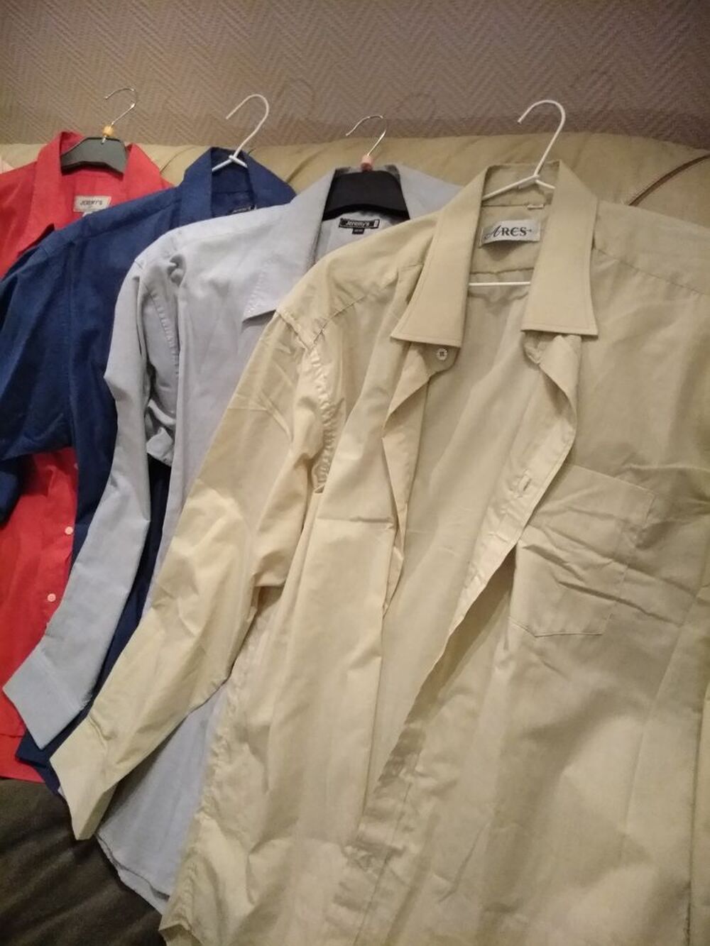 lot de 6 chemises homme Vêtements